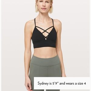 LULULEMON expand your limits bra